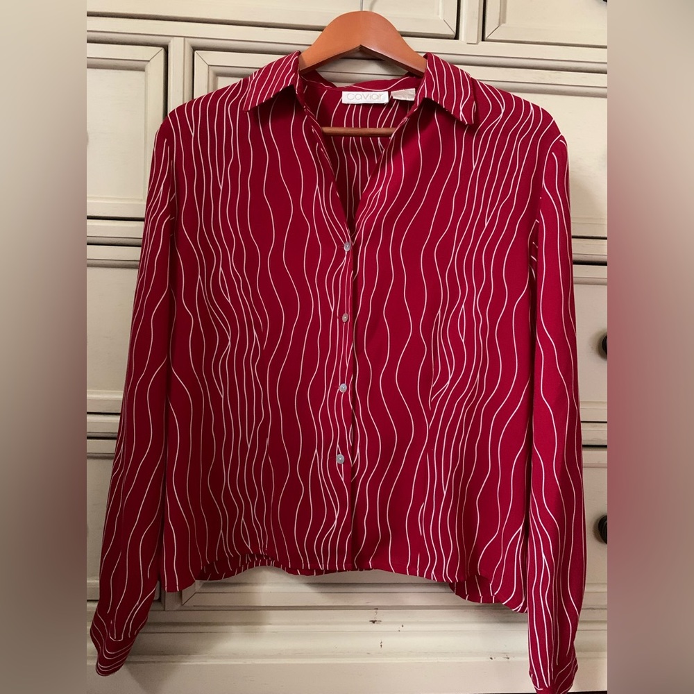 Ladies button down shirt (L)